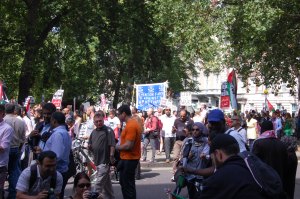Everton Fans against apartheid.
